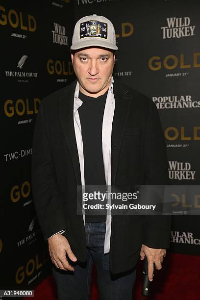 Gregg Bello attends TWC-Dimension with Popular Mechanics, The Palm Court & Wild Turkey Bourbon Host the Premiere of "Gold" at AMC Loews Lincoln...