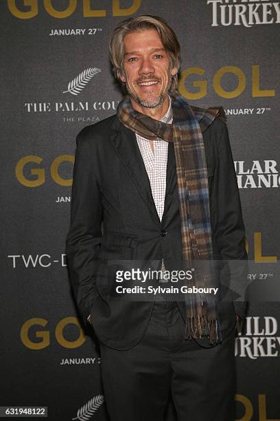 Stephen Gaghan attends TWC-Dimension with Popular Mechanics, The Palm Court & Wild Turkey Bourbon Host the Premiere of "Gold" at AMC Loews Lincoln...
