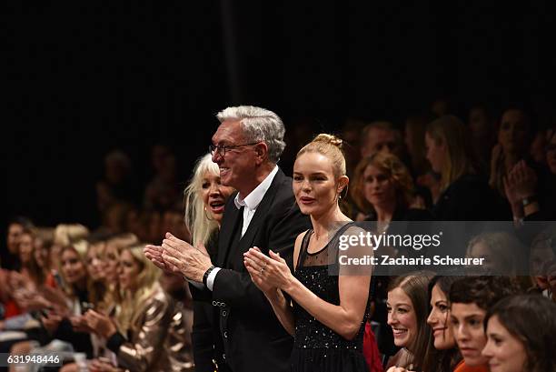 Kate Bosworth is seen at the Marc Cain fashion show A/W 2017 on January 17, 2017 in Berlin, Germany.