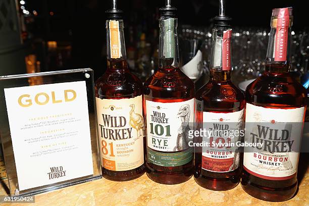 Atmosphere at TWC-Dimension with Popular Mechanics, The Palm Court & Wild Turkey Bourbon Host the After Party for "Gold" at The Palm Court at the...