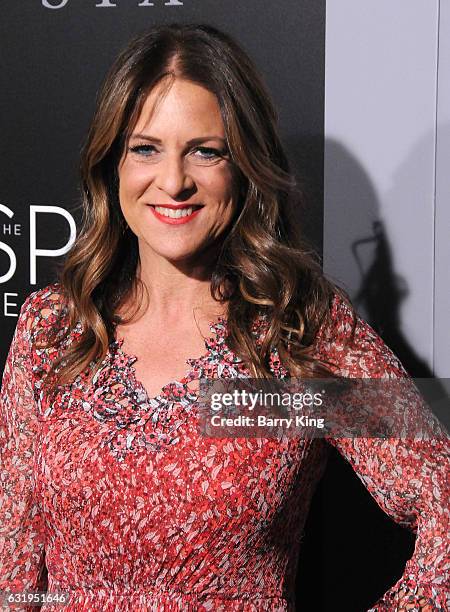 Entertainment President of Production Cathy Schulman attends the premiere of STX Entertainment's 'The Space Between Us' at ArcLight Hollywood on...
