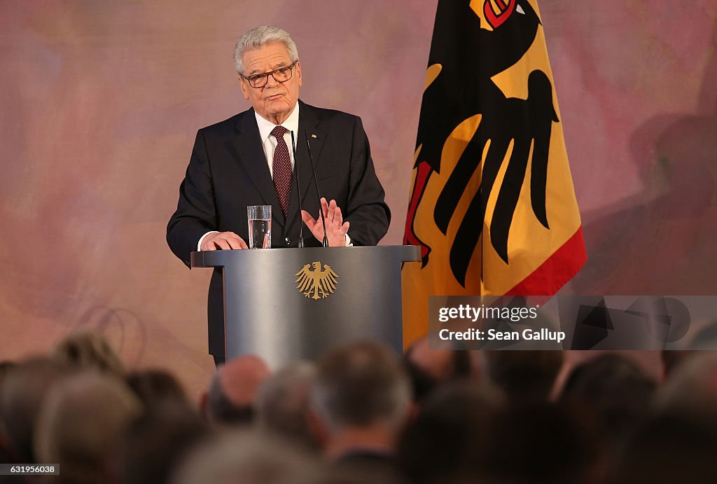 President Gauck Gives End-Of-Term Speech