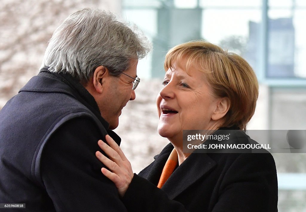 GERMANY-ITALY-POLITICS-DIPLOMACY