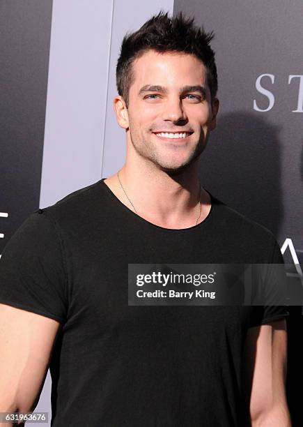 Actor Brant Daugherty attends the premiere of STX Entertainment's 'The Space Between Us' at ArcLight Hollywood on January 17, 2017 in Hollywood,...