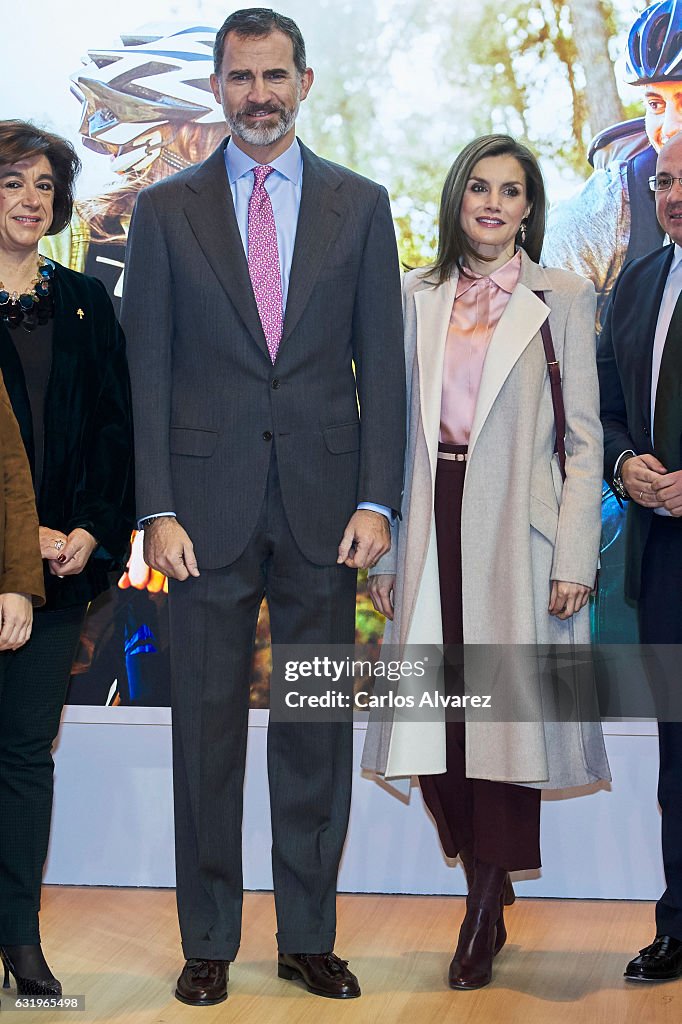 Spanish Royals Attend FITUR 2017