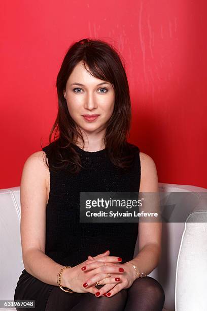Actress Delphine Theodore is photographed for Self Assignment on January 9, 2017 in Lille, France.