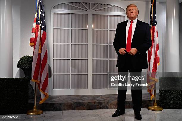 Madame Tussauds Washington, DC and attractions in New York, Orlando and London launched its new wax figure of Donald J. Trump at Madame Tussauds on...