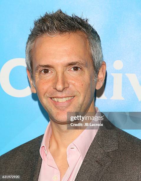 Jonathan Abrahams attends the 2017 NBCUniversal Winter Press Tour - Day 1 at Langham Hotel on January 17, 2017 in Pasadena, California.