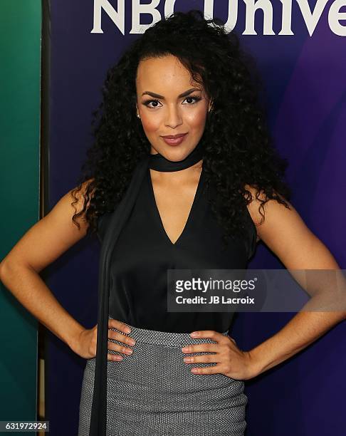 Diandra Barnwell attends the 2017 NBCUniversal Winter Press Tour - Day 1 at Langham Hotel on January 17, 2017 in Pasadena, California.