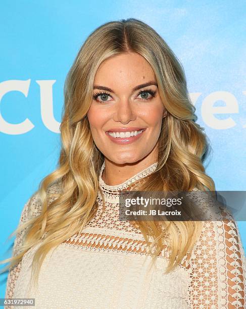 Lauren Wirkus attends the 2017 NBCUniversal Winter Press Tour - Day 1 at Langham Hotel on January 17, 2017 in Pasadena, California.