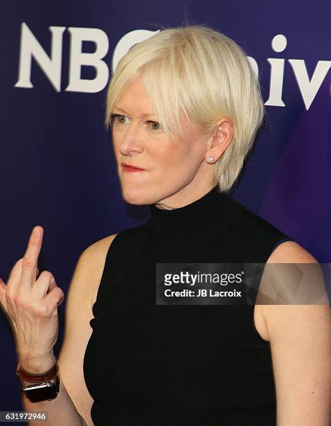 Joanna Coles attends the 2017 NBCUniversal Winter Press Tour - Day 1 at Langham Hotel on January 17, 2017 in Pasadena, California.