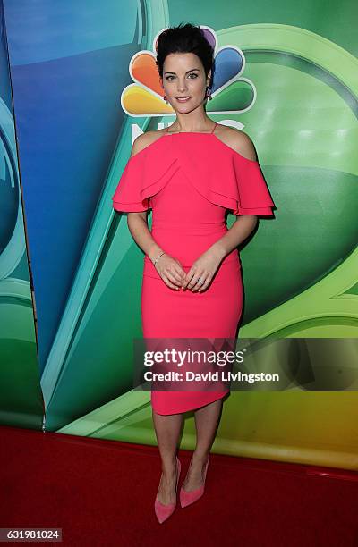 Actress Jaimie Alexander attends the 2017 NBCUniversal Winter Press Tour - Day 2 at the Langham Hotel on January 18, 2017 in Pasadena, California.