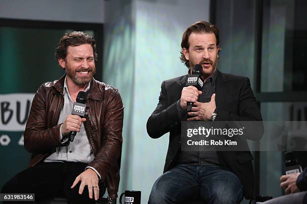 Rob Benedict and Richard Speight Jr. Discuss their new show, "The Kings Of Con" during the Build Series at Build Studio on January 18, 2017 in New...