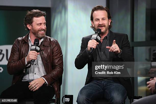 Rob Benedict and Richard Speight Jr. Discuss their new show, "The Kings Of Con" during the Build Series at Build Studio on January 18, 2017 in New...