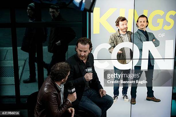 Actors Rob Benedict and Richard Speight Jr. Attends the Build series at Build Studio on January 18, 2017 in New York City.