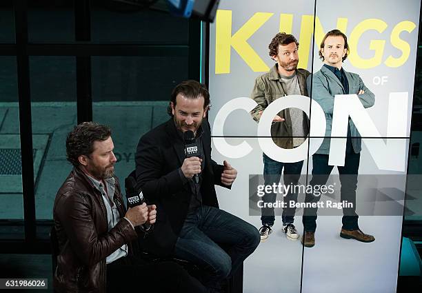 Actors Rob Benedict and Richard Speight Jr. Attends the Build series at Build Studio on January 18, 2017 in New York City.