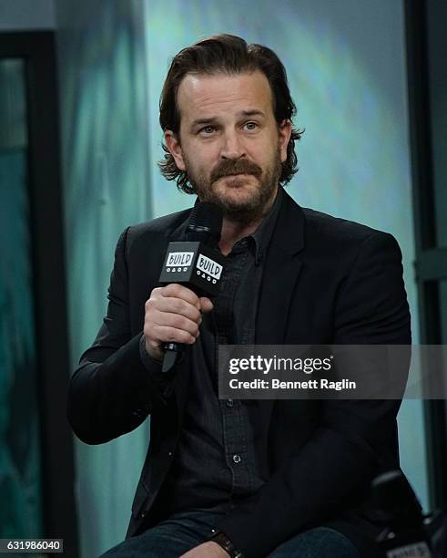 Actor Richard Speight Jr. Attends the Build series at Build Studio on January 18, 2017 in New York City.