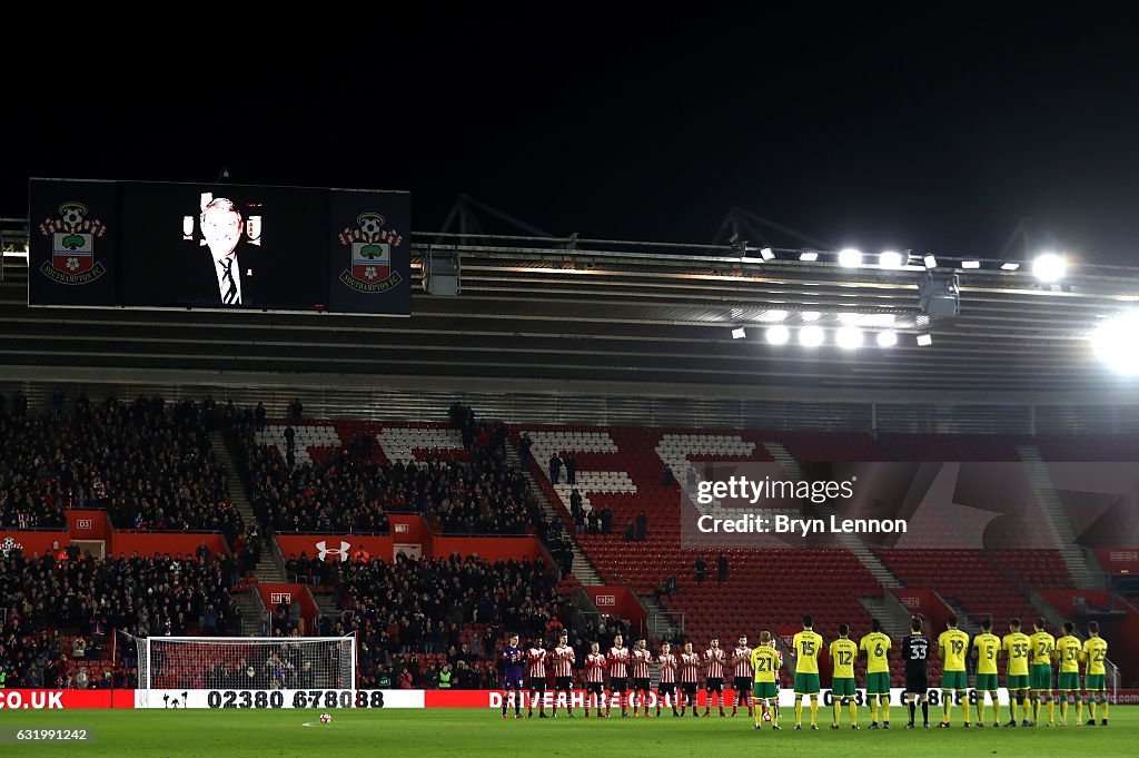 Southampton v Norwich City - The Emirates FA Cup Third Round Replay