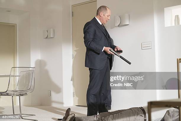 The Forecaster: #163" Episode 410 -- Pictured: James Spader as Raymond "Red" Reddington --