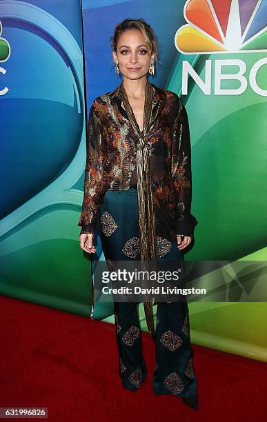 Personality Nicole Richie attends the 2017 NBCUniversal Winter Press Tour - Day 2 at the Langham Hotel on January 18, 2017 in Pasadena, California.