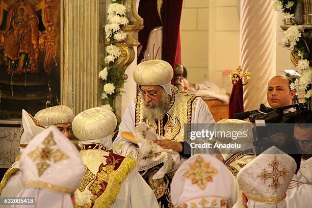 Orthodox Ritual St Mark Coptic Orthodox Cathedral Photos and Premium High Res Pictures ...