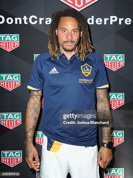 Soccer player Jermaine Jones attends MLS Media Week - Day 2 at Manhattan Beach Marriott on January 18, 2017 in Manhattan Beach, California.