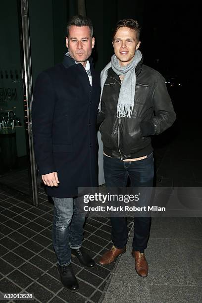 Tim Vincent attending The Fall Magazine Launch Party on January 18, 2017 in London, England.