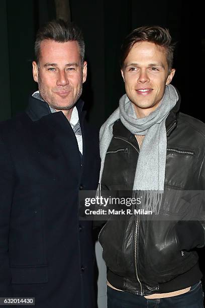 Tim Vincent attending The Fall Magazine Launch Party on January 18, 2017 in London, England.