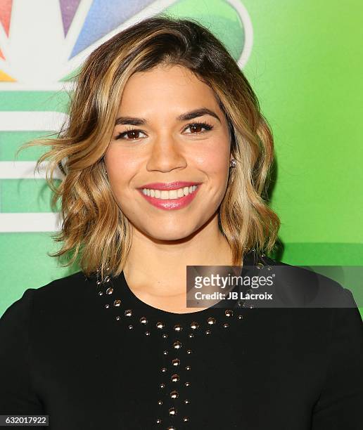 America Ferrera attends the 2017 NBCUniversal Winter Press Tour - Day 2 at Langham Hotel on January 18, 2017 in Pasadena, California.