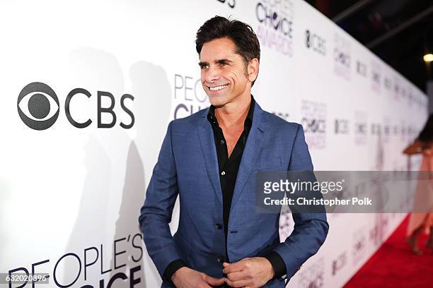Actor John Stamos attends the People's Choice Awards 2017 at Microsoft Theater on January 18, 2017 in Los Angeles, California.