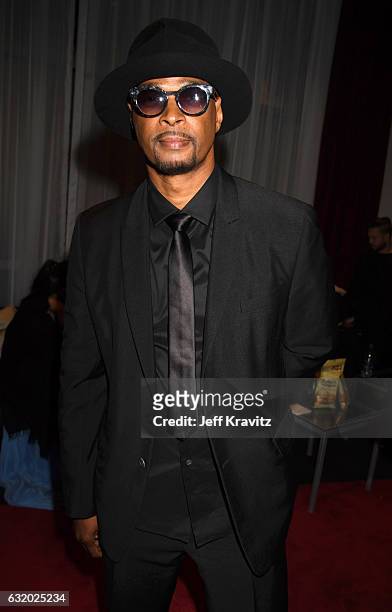 Actor Damon Wayans backstage at the People's Choice Awards 2017 at Microsoft Theater on January 18, 2017 in Los Angeles, California.