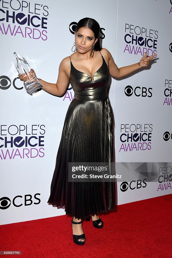 People's Choice Awards 2017 - Press Room