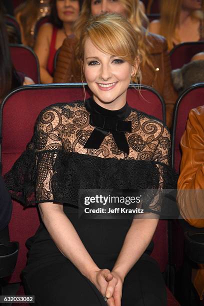 Actress Melissa Rauch at the People's Choice Awards 2017 at Microsoft Theater on January 18, 2017 in Los Angeles, California.