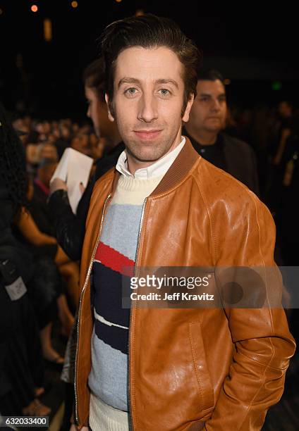 Actor Simon Helberg attends the People's Choice Awards 2017 at Microsoft Theater on January 18, 2017 in Los Angeles, California.