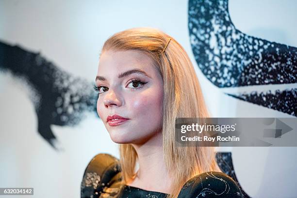 Actress Anya Taylor-Joy attends the "Split" New York Premiere at SVA Theater on January 18, 2017 in New York City.