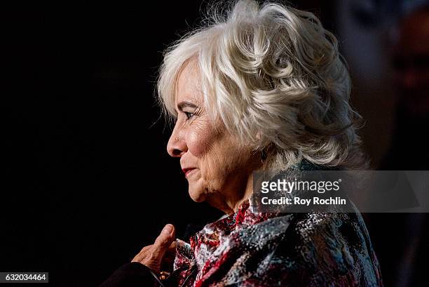 Actor Betty Buckley attends the "Split" New York Premiere at SVA Theater on January 18, 2017 in New York City.