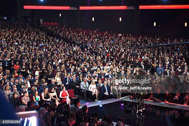 Actress Melissa McCarthy speaks onstage during the People's Choice Awards 2017 at Microsoft Theater on January 18, 2017 in Los Angeles, California.