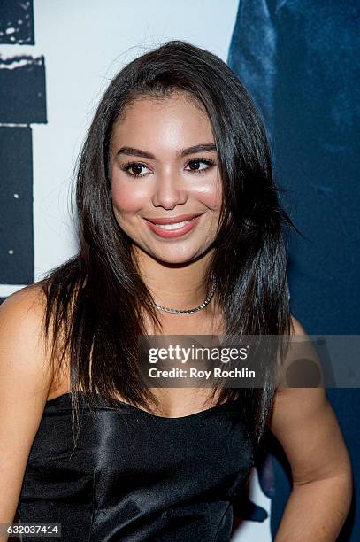 Actress Jessica Sula attends the "Split" New York Premiere at SVA Theater on January 18, 2017 in New York City.