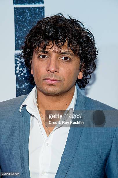 Director/writer M. Night Shyamalan attends the "Split" New York Premiere at SVA Theater on January 18, 2017 in New York City.