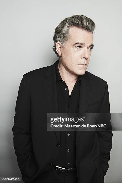 Actor Ray Liotta of 'Shades of Blue' poses for a portrait in the NBCUniversal Press Tour portrait studio at The Langham Huntington, Pasadena on...
