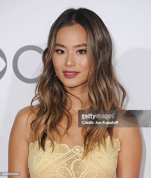 Actress Jamie Chung arrives at the People's Choice Awards 2017 at Microsoft Theater on January 18, 2017 in Los Angeles, California.