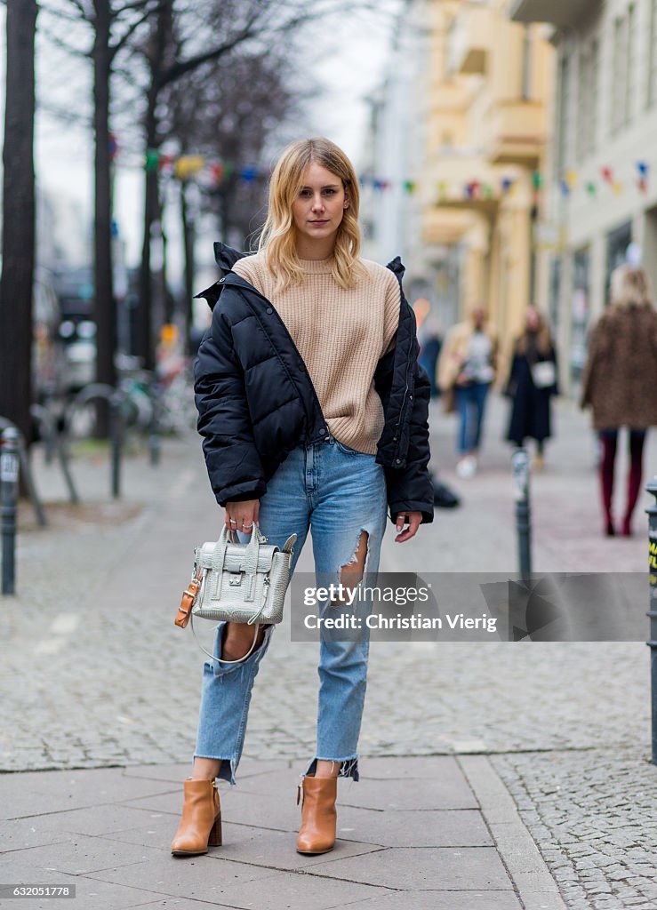 Street Style Day 2 - Mercedes-Benz Fashion Week Berlin A/W 2017