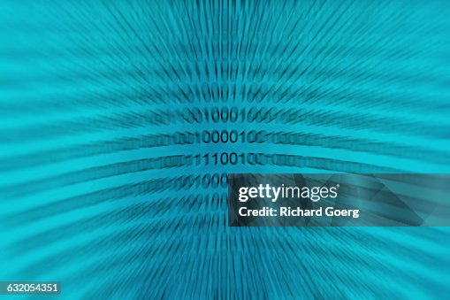 Binary code explosion background Binary code explosion background