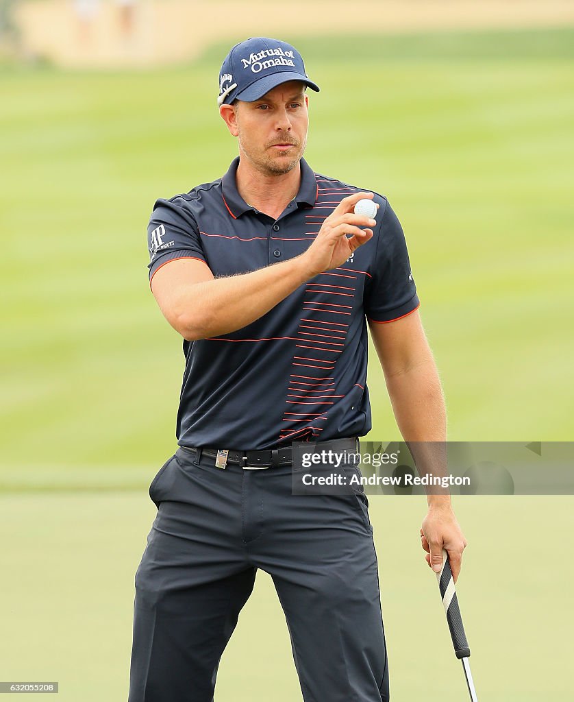 Abu Dhabi HSBC Golf Championship - Day One