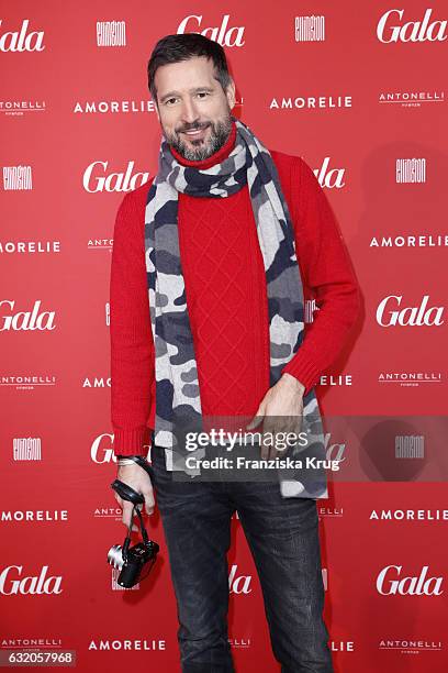 Andreas Tuerck attends the 'Gala' fashion brunch during the Mercedes-Benz Fashion Week Berlin A/W 2017 at Ellington Hotel on January 19, 2017 in...