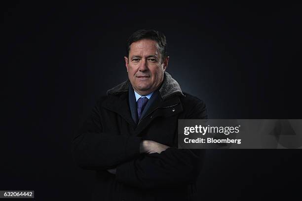 Jes Staley, chief executive officer of Barclays Plc, poses for a photograph following a Bloomberg Television interview at the World Economic Forum in...
