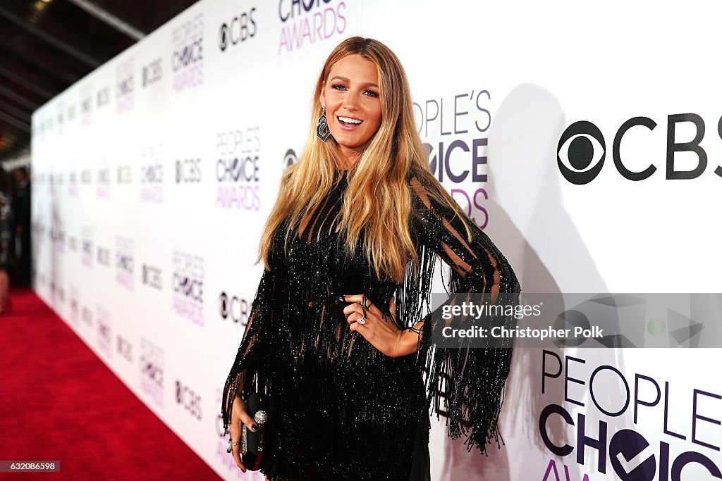 People's Choice Awards 2017 - Red Carpet