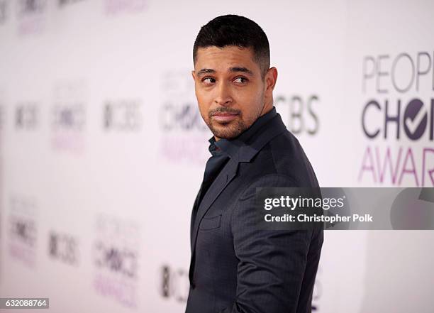 Actor Wilmer Valderrama attends the People's Choice Awards 2017 at Microsoft Theater on January 18, 2017 in Los Angeles, California.