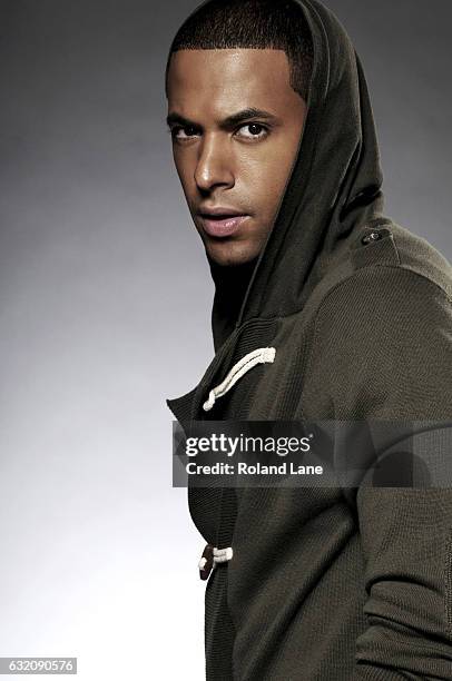 Singer Marvin Humes of pop band JLS is photographed on September 16, 2011 in London, England.