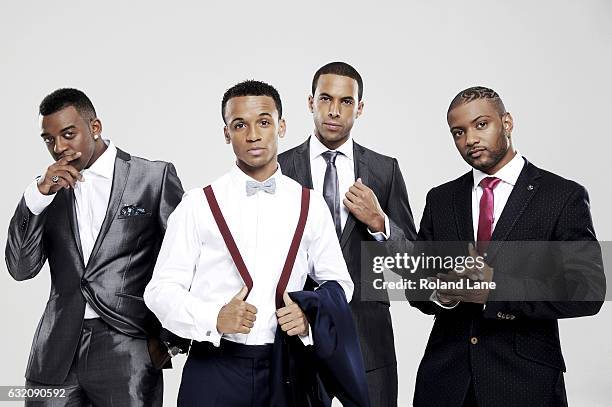 Pop band JLS are photographed on September 16, 2011 in London, England.